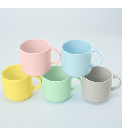 Tasse polymère 6oz sublimation couleur