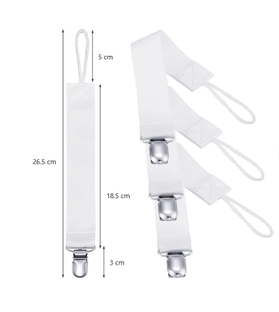 Attache sucette / tétine – Personnalisable sublimation