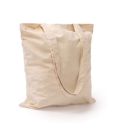 Sac shopping / tote bag beige sublimation touche coton