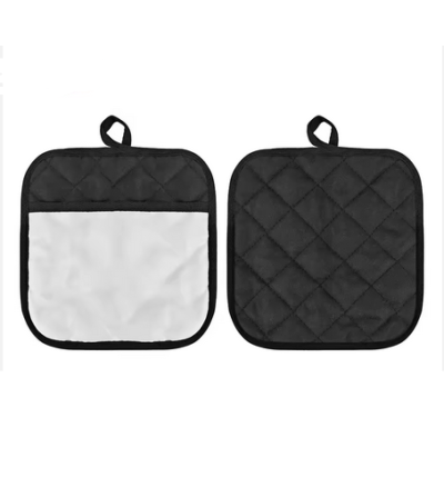 Manique de four avec poche personnalisable pour sublimation