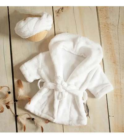 Peignoir et serviette bébé sublimation