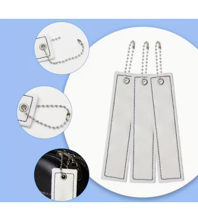 Porte-clé en Feutrine pour Sublimation – Personnalisable