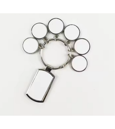 Porte clef multiple breloque sublimation