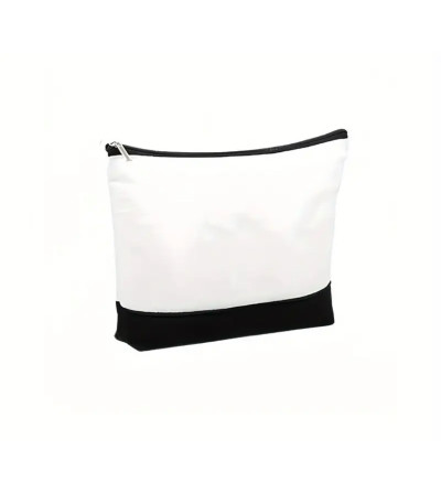 Trousse / pochette blanc et noir sublimation