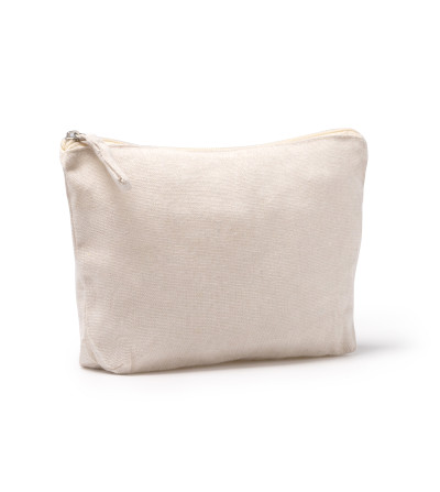« RUPTURE » Trousse / Pochette beige – Personnalisable par sublimation