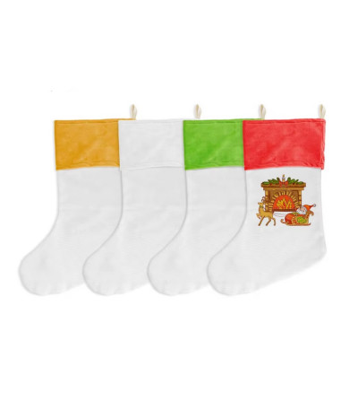 Chaussettes / bottes de Noel sublimation