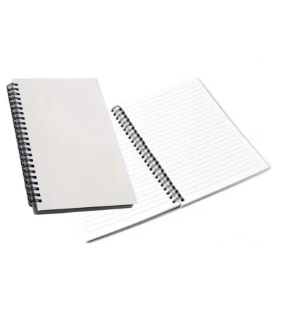 « RUPTURE » Cahier A5 Spirale à Personnaliser – Couverture Sublimation