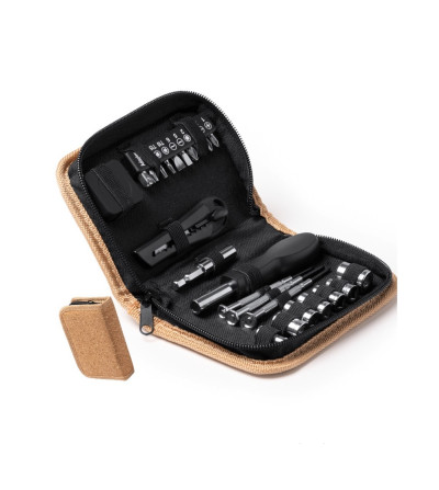 Boîte à 25 outils – Support en liège