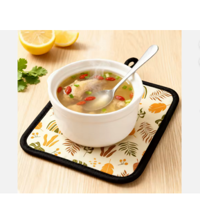 Dessous de plat silicone manique sublimation