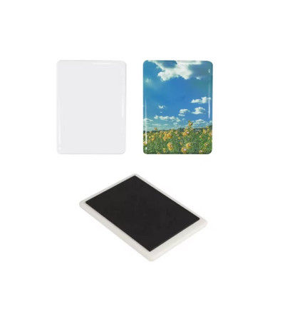 Magnet aimant céramique sublimation rectangle