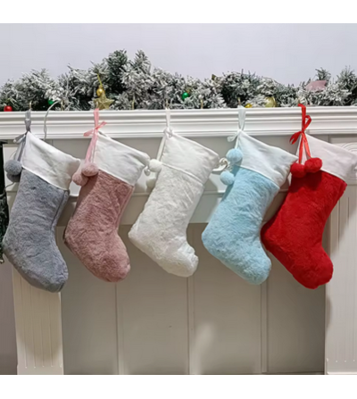 Chaussettes / Bottes de Noël en Velours – Sublimation Personnalisable