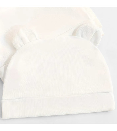 Bonnet bébé oreilles ourson
