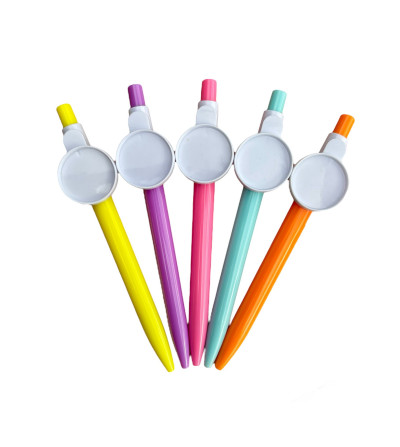 Stylo couleur cabochon sublimation