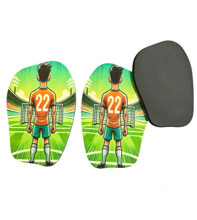 Protège-Tibias Flexibles Personnalisables – Spécial Sublimation | Léger, Confort & Haute Résistance