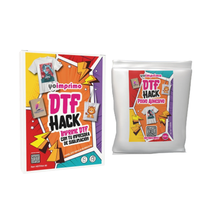 Feuilles DTF + Poudre Adhesive DTF – Transfert Textile pour Encre de Sublimation – Haute Résolution & Forte Adhérenc