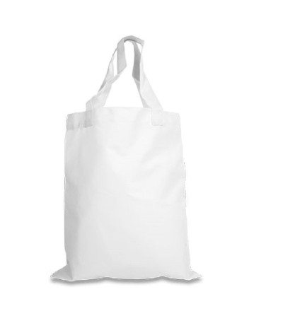 Tote bag blanc personnalisable – Sac shopping pour sublimation