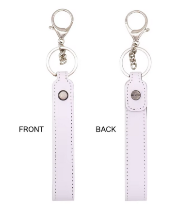 "RUPTURE" Porte-clés Lanière Dragonne en Similicuir – Personnalisable par Sublimation