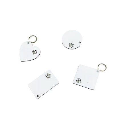 "RUPTURE" Porte-clés animaux patte MDF personnalisable – Sublimation