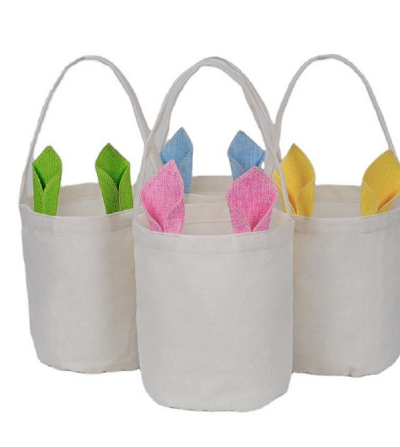 "RUPTURE" Sac de Pâques avec oreilles pour sublimation – Tote bag polyester personnalisable