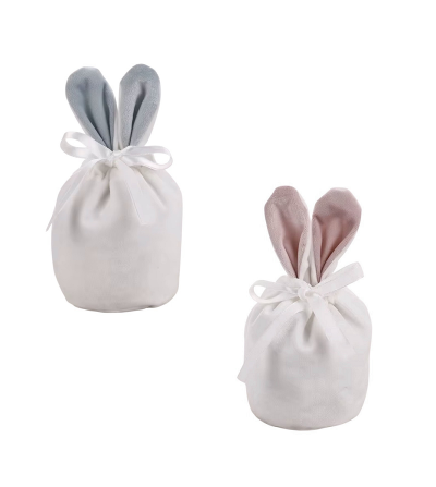 Pochon de Pâques avec oreilles pour sublimation – Velours personnalisable