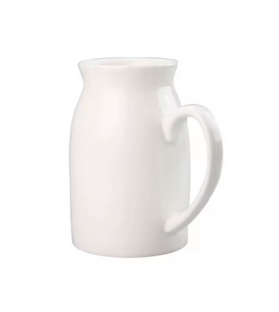 Vase / Pot à Lait / Pichet Sublimation – 450 ml Personnalisable