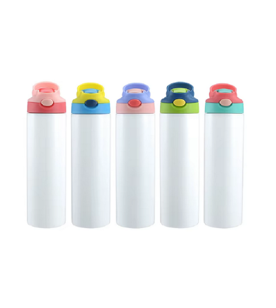 Gourde Thermos 600 ml en inox 304 – Blanche isotherme sublimation personnalisable