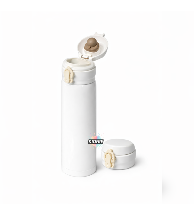 "RUPTURE" Gourde thermos 450 ml en inox 304 – Sublimation personnalisable avec bouchon sécurisé