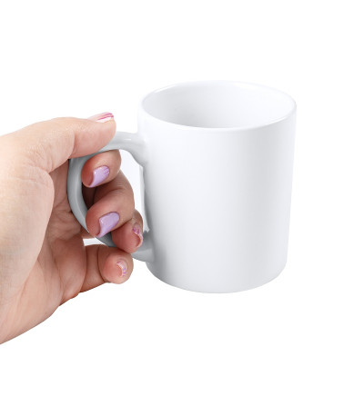 Petit mug sublimation 250 ml en céramique blanche