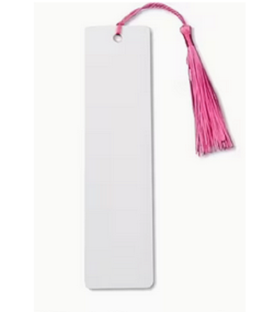 Marque-Page avec Pompon pour Sublimation Personnalisable