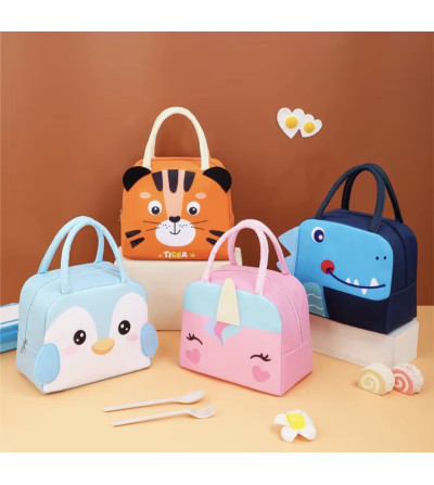 Sac glacière lunch isotherme animaux personnalisable – support DTF