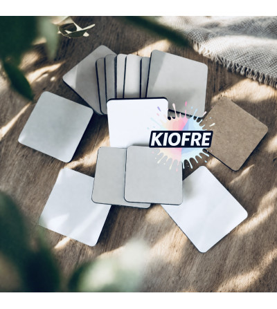 Jeu Memory en bois personnalisable – Sublimation – 20 cartes