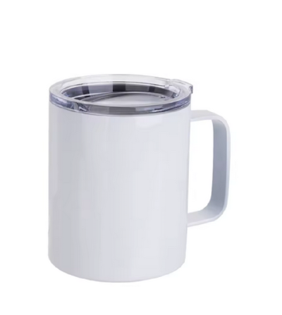 "RUPTURE" Mug acier inoxydable double paroi 12 oz personnalisable avec couvercle – sublimation