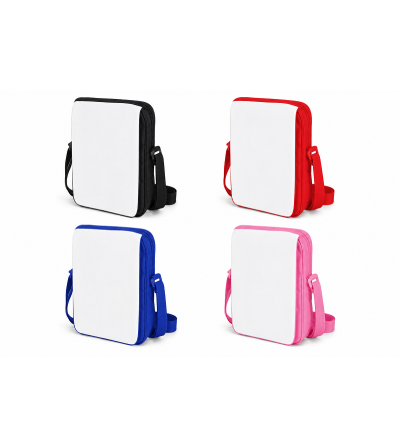 "RUPTURE" Sac bandoulière pour sublimation – 18 x 24 x 5 cm