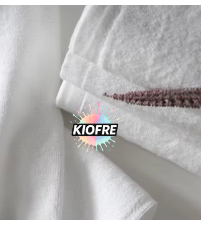 Serviette / Torchon / Lange en Éponge et Microfibre Douce pour Sublimation