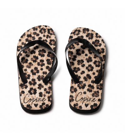Tongs blanches adulte pour sublimation personnalisable – Semelle confortable en PE
