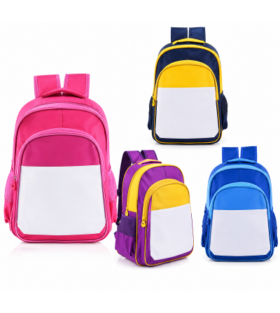 "RUPTURE" Sac à dos enfant personnalisable pour sublimation – Rabat détachable