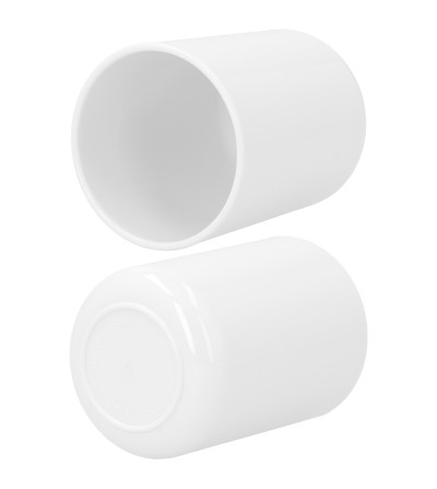 Gobelet polymère sublimable 355 ml (12 oz) blanc sans BPA – Incassable – Compatible lave-vaisselle
