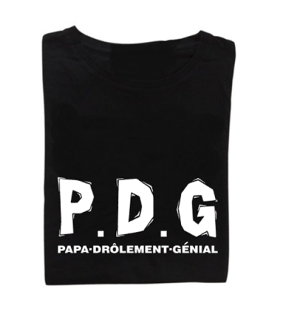 Tee-shirt P.D.G personnalisé