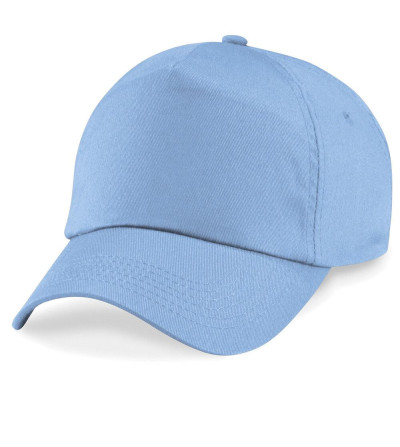 Casquette enfant bleue personnalisée