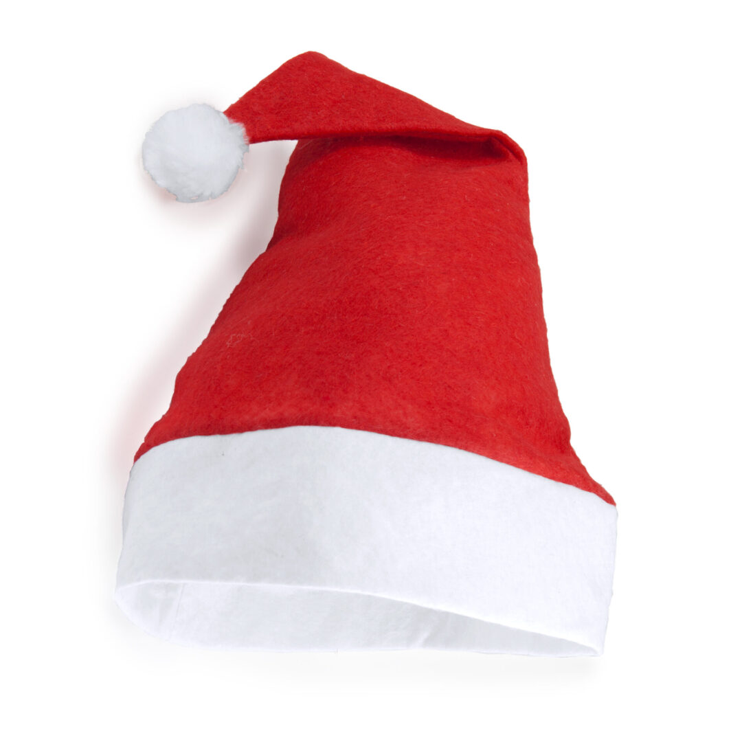 Lot de 10 Bonnets de Noël Blanc / Rouge – Sublimation & Flocage DTF – Personnalisables