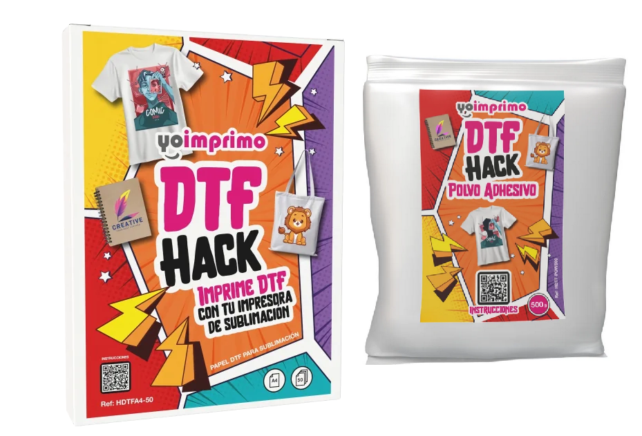Feuilles DTF - Poudre Adhesive DTF – Transfert Textile pour Encre de Sublimation – Haute Résolution & Forte Adhérence