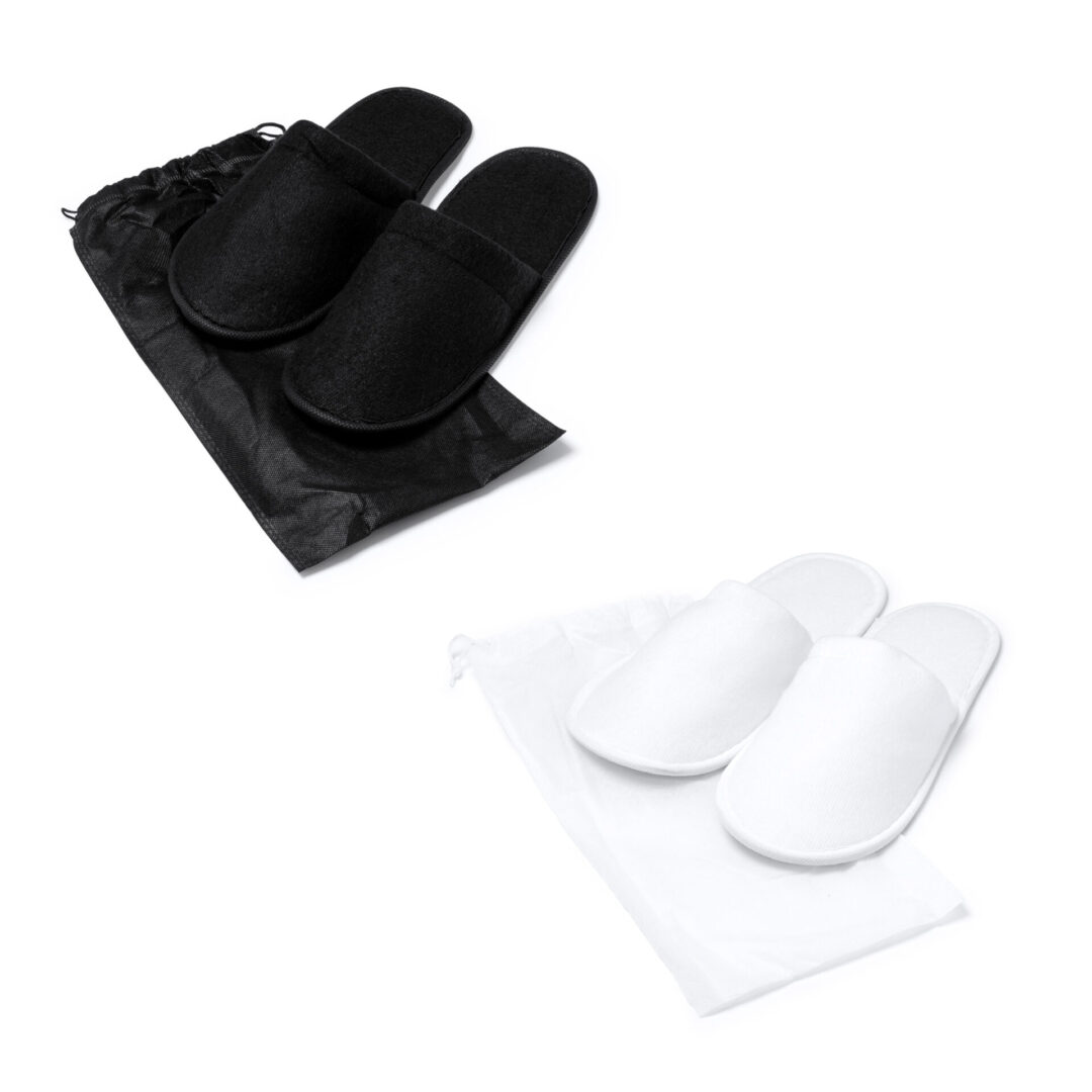 Pantoufles avec housse assortie – Confort et personnalisation