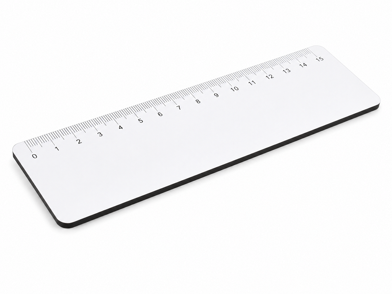 Règle 15 cm en bois – Personnalisable par sublimation – Haute qualité