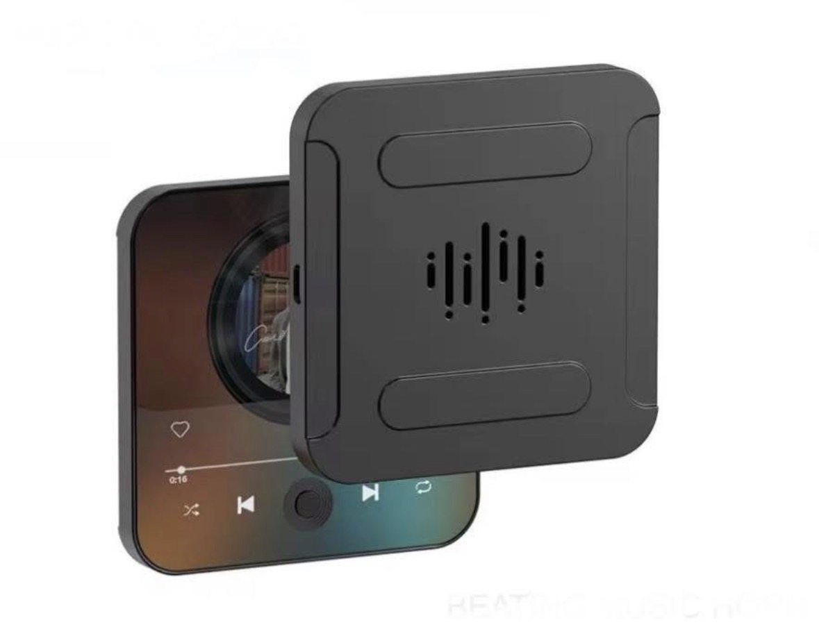 Aimant Frigo Musical Bluetooth 10×10 cm Personnalisable par Sublimation