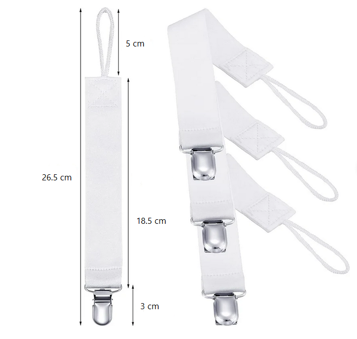Attache sucette / tétine personnalisable – Sublimation