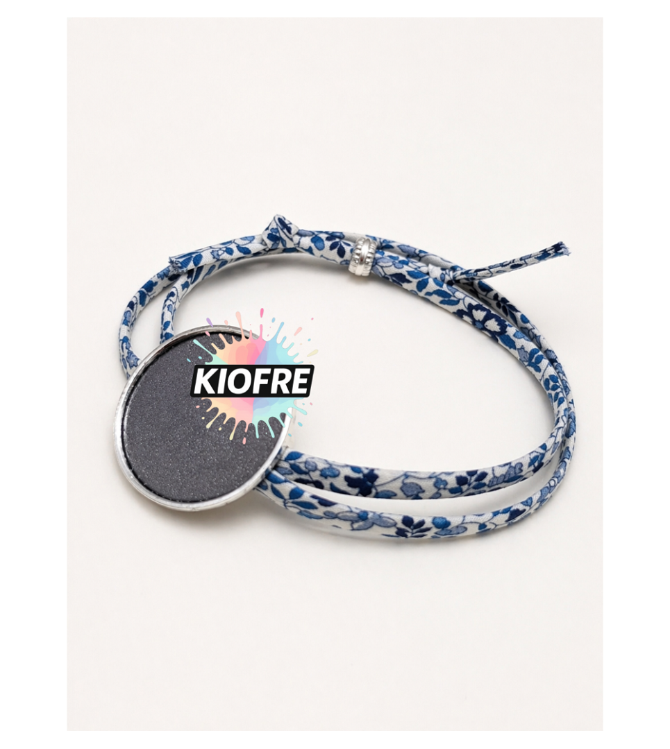 Bracelet Cordon Double Liberty Personnalisable pour Sublimation – Image 3