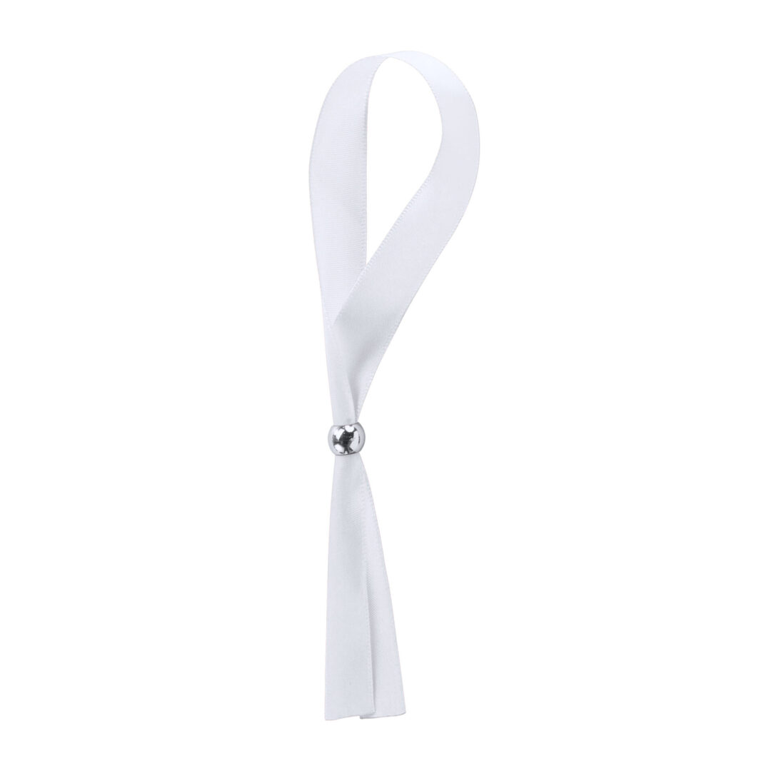 Bracelet tissu blanc sublimable avec fermoir argenté | Personnalisation sublimation
