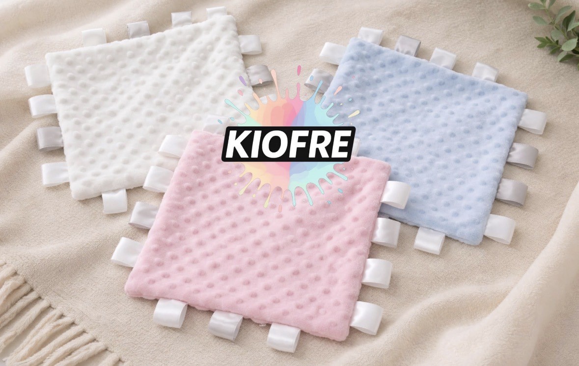 Doudou plat minky à personnaliser – Spécial sublimation