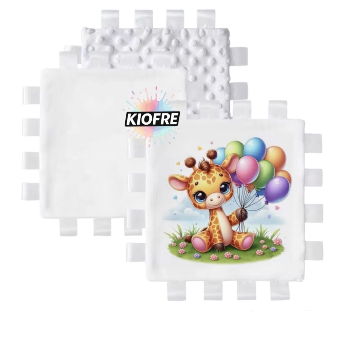 Doudou plat minky à personnaliser – Spécial sublimation – Image 2