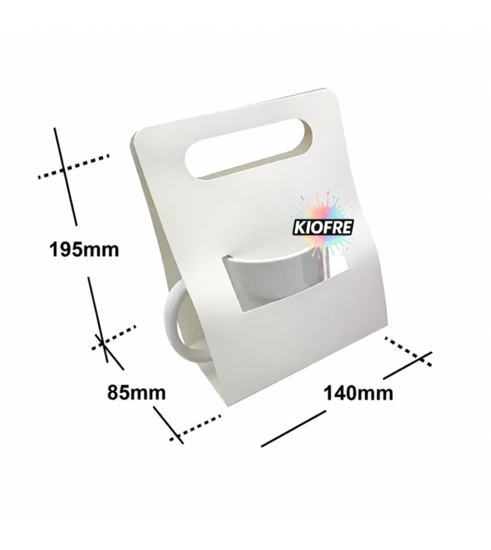 Emballage Carton Sublimable pour Mug – Personnalisable par Sublimation – Image 2